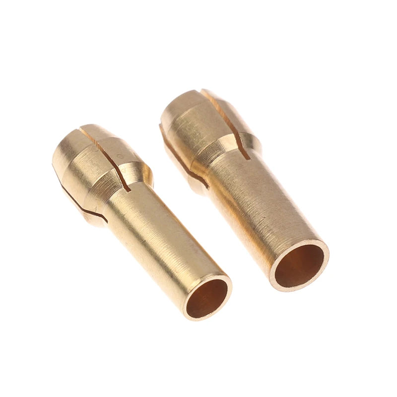 10Pcs/set 0.5mm-3.2mm Mini Drill Chucks Adapter Chucks For Chuck Adapter Micro Collet Brass DIY Power Rotary Tool Peaceful Pleasures Health and Wellness