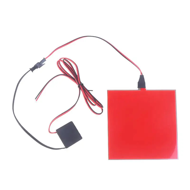 1 Piece 12V EL Flexible Electroluminescent Cold Light Source Cuttable DIY Luminous Frame Backlight Model Environmental Source Peaceful Pleasures Health and Wellness