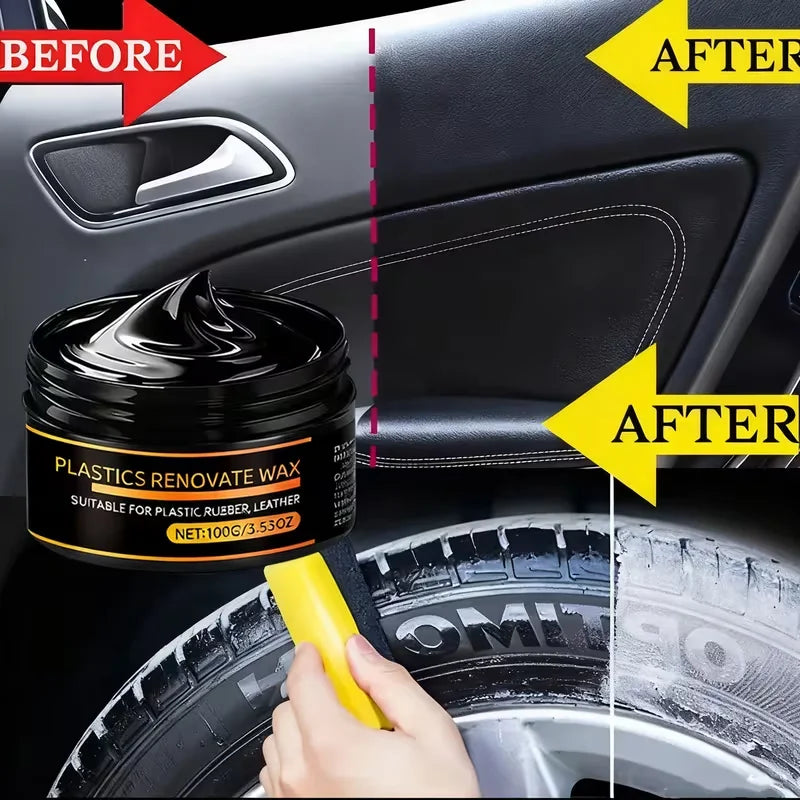 Automotive Plastic Repair Cream – Scratch & Blemish Restorer