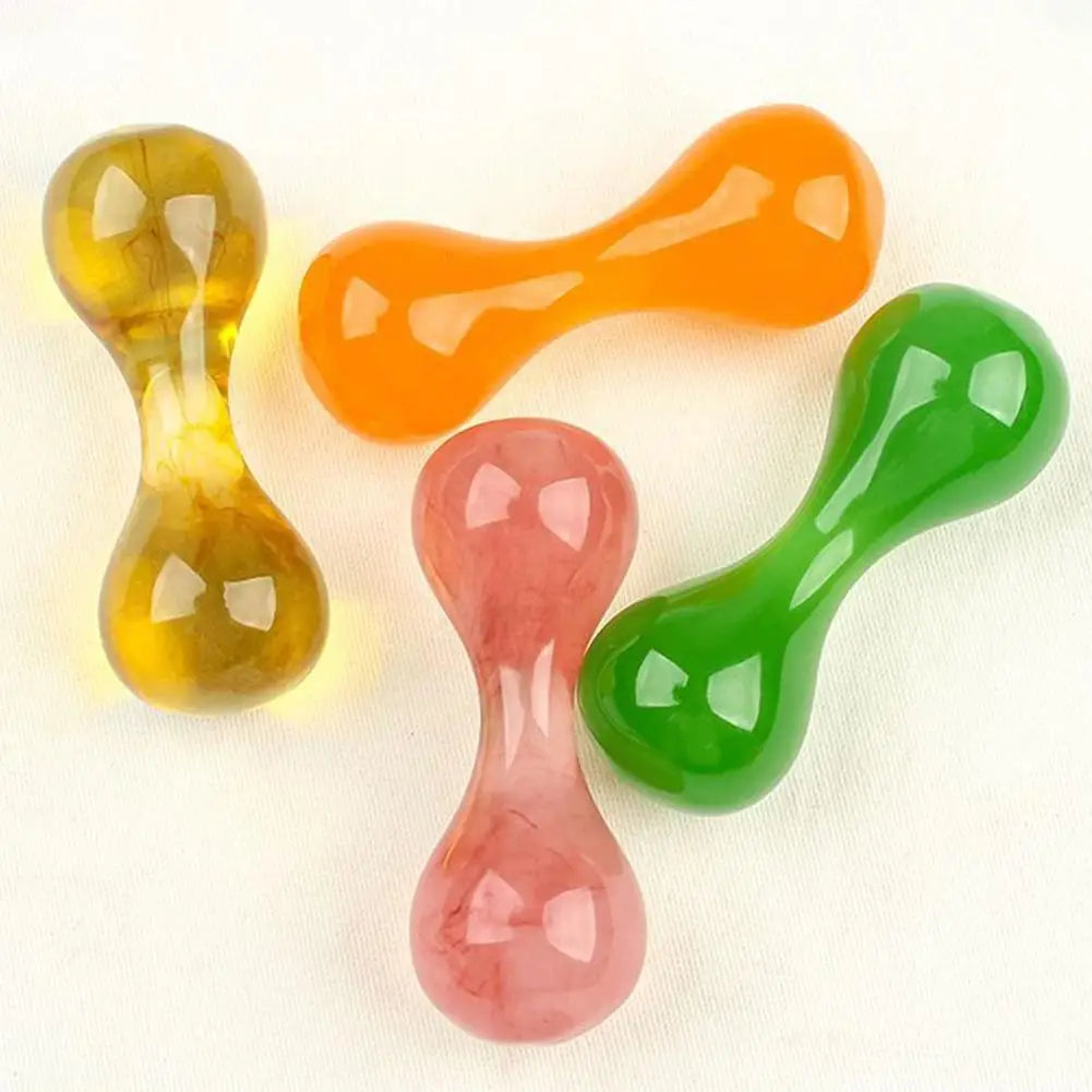 Resin Finger Exerciser Joint Mobility Trainer Hand Massage Tool Acupressure Finger Dumbbell Stress Relief Finger Relaxation Tool Peaceful Pleasures Health and Wellness