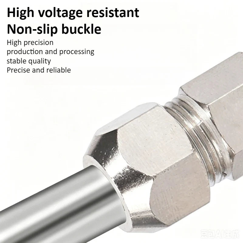 Copper Needle Globe Valve 6–12mm Nickel Plated | High Pressure