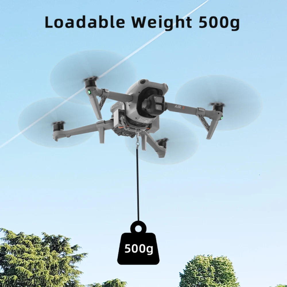 1 PCS Payload Release Kits And 1 Set Landing Gear For DJI AIR3 Air Aerial Gift Thrower Accessories Peaceful Pleasures Health and Wellness