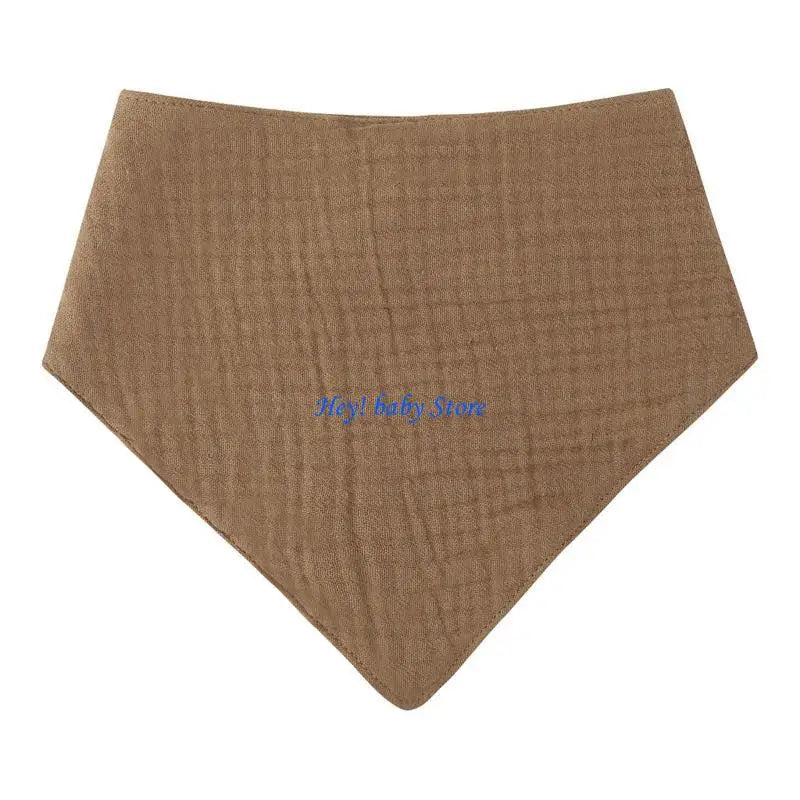 Soft Cotton Baby Feeding Bib Burp Cloth & Bandana Scarf 0-1Y