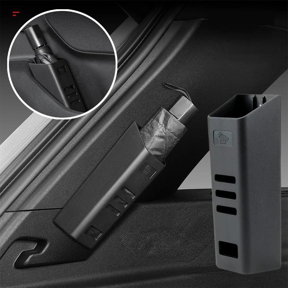 Car Umbrella Holder Storage Box Trunk Organizer Universal Vehicle Waterproof Umbrella Bucket Interior Accessories for SUV Sedan Peaceful Pleasures Health and Wellness