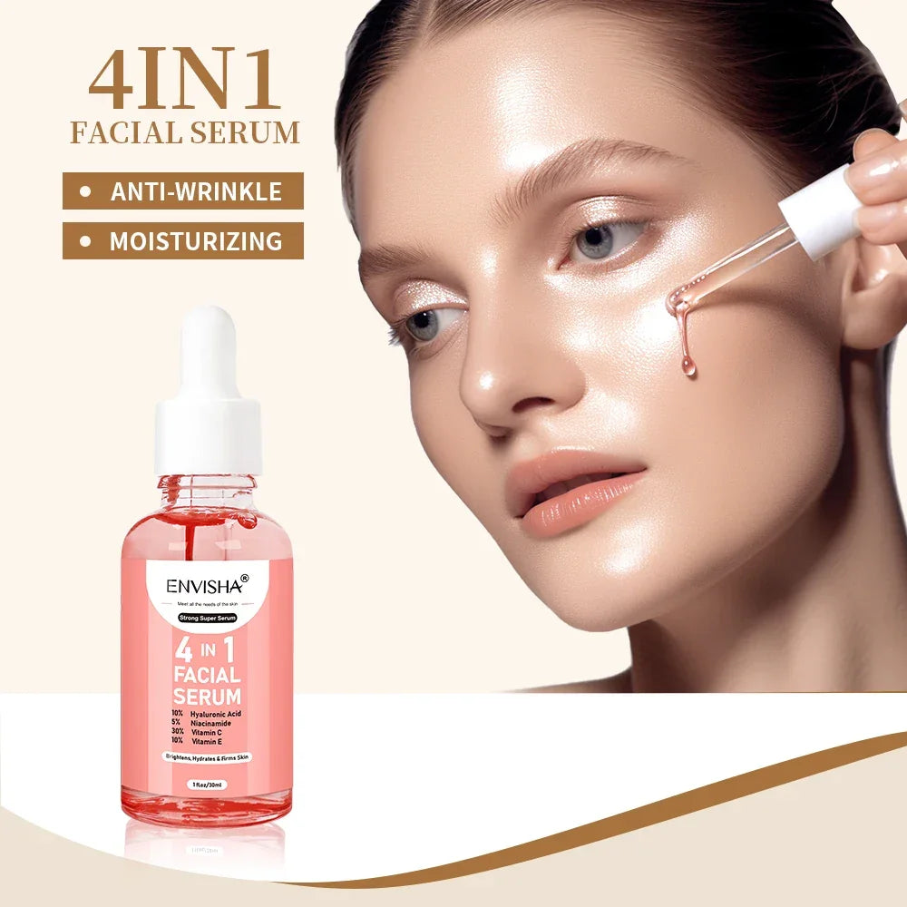 ENVISHA Facial Serum – Hyaluronic Acid, Niacinamide & Vitamin C Peaceful Pleasures Health and Wellness