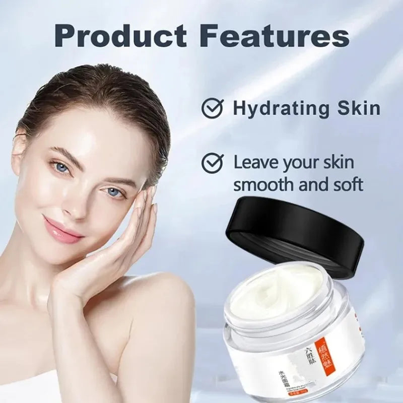 Hexapeptide Face Cream Moisturizing Firming Skin Care Smooth Wrinkles Reduce Fine Lines Improve Dull Brightening Face Cosmetics Peaceful Pleasures Health and Wellness