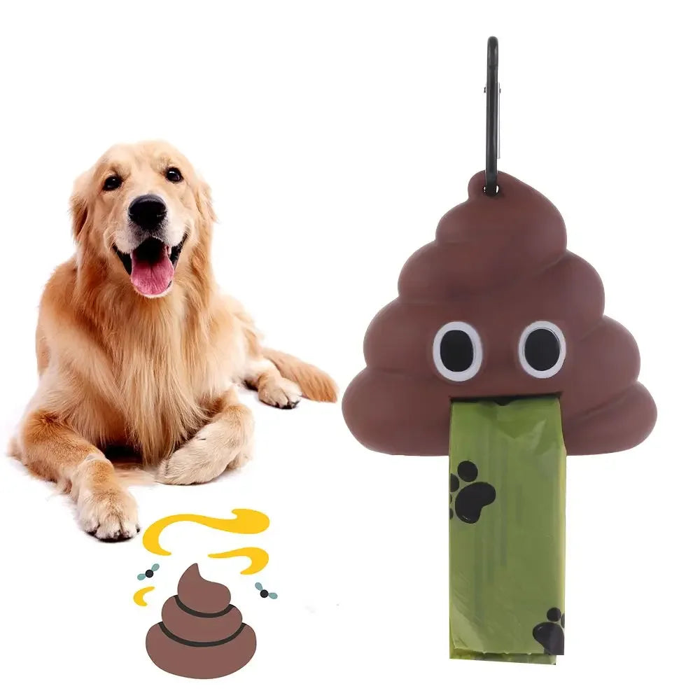 Portable Pet Waste Bag Dispenser – Eco Biodegradable Bags