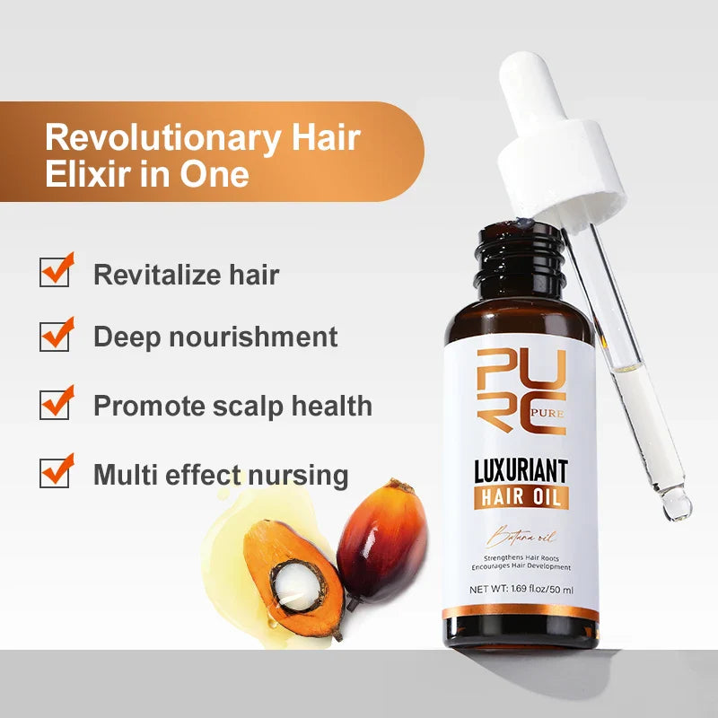 PURC Batana Hair Growth Set – Oil, Spray & Mask | Rosemary & Biotin