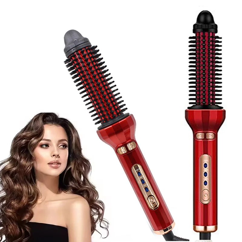 Salon Automatic Electric Hair Curler Iron Ceramic Rotation Curly Hair Waver with PTC Heater and LED Temperature Display Peaceful Pleasures Health and Wellness
