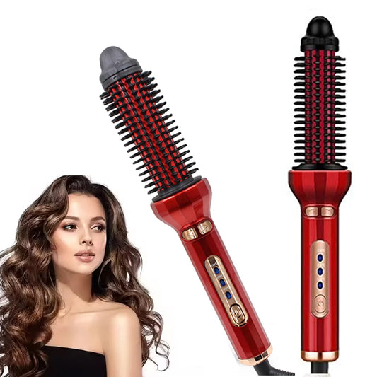 Salon Automatic Electric Hair Curler Iron Ceramic Rotation Curly Hair Waver with PTC Heater and LED Temperature Display Peaceful Pleasures Health and Wellness