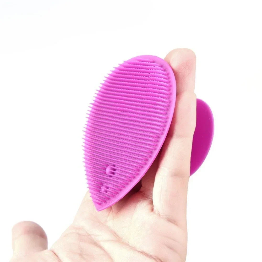 Oft Portable Face Cleansing Pad Comfortable Face Exfoliator Scrubbers Silicone Facial Cleansing Brush Peaceful Pleasures Health and Wellness