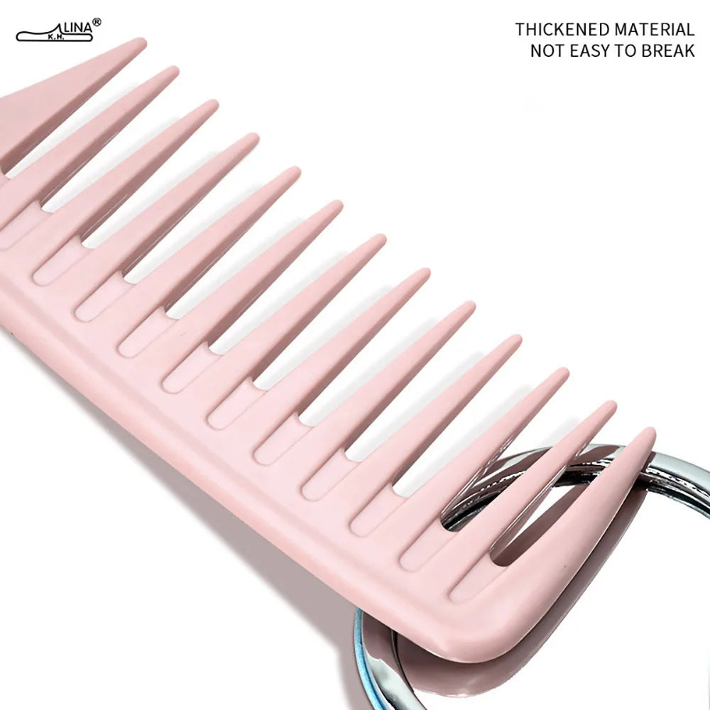 Wide Tooth Detangling Comb – Wet & Dry Hair, Frizz-Free