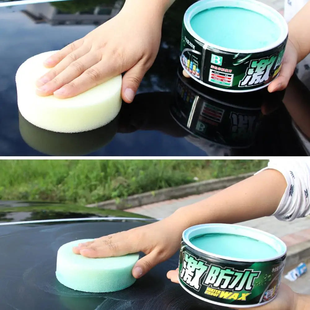 Waterproof Solid Car Wax 300g – Long-Lasting Gloss & Protection