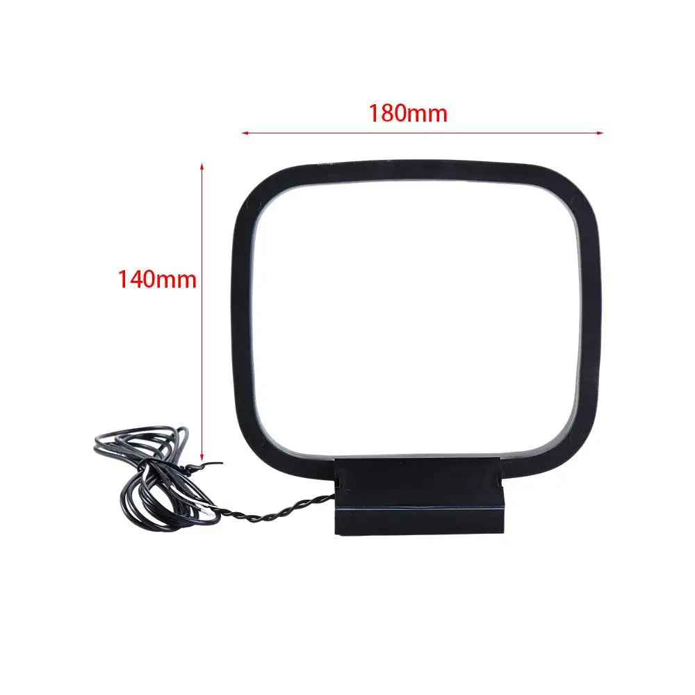 Av Audio Radio Loop Antenna Bare Wire Indoor Radio Am Loop Antenna Radio Signal Receiving Fm Radio Loop Home Stereo Receiver Peaceful Pleasures Health and Wellness