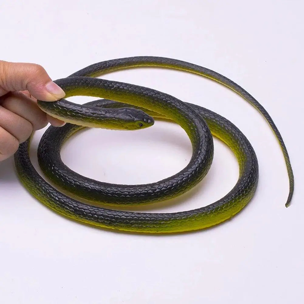 Fake Snake Props Creative Scary Toy Realistic Rubber Soft Snakes