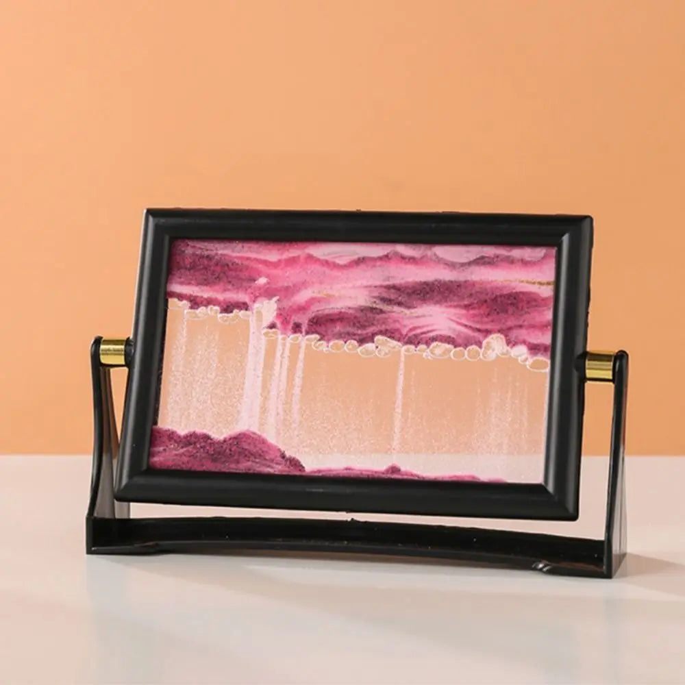 Rotatable 3D Sand Art Picture | Flowing Sandscape Home Décor