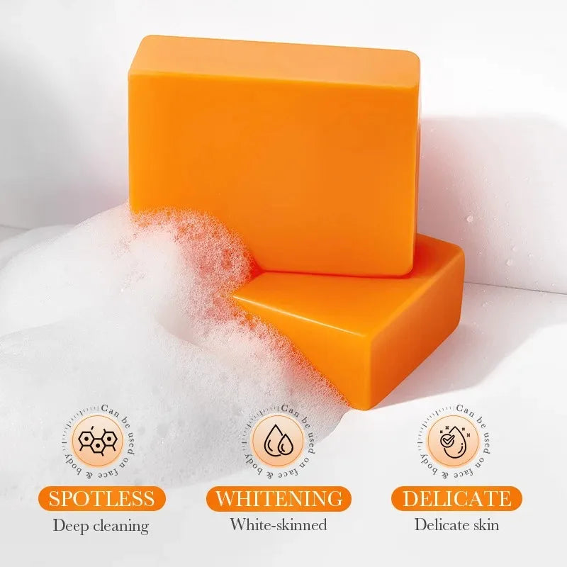SADOER Kojic Acid Facial Soap Face Wash Foam Facial Cleanser Moisturizing Hydrating Oil Control Body Bathing Handmade Soap Peaceful Pleasures Health and Wellness