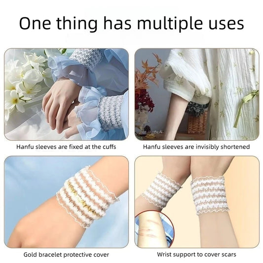 Adjustable Elastic Arm Band Solid Fashion Decorative Sleeve Holder Peaceful Pleasures Health and Wellness