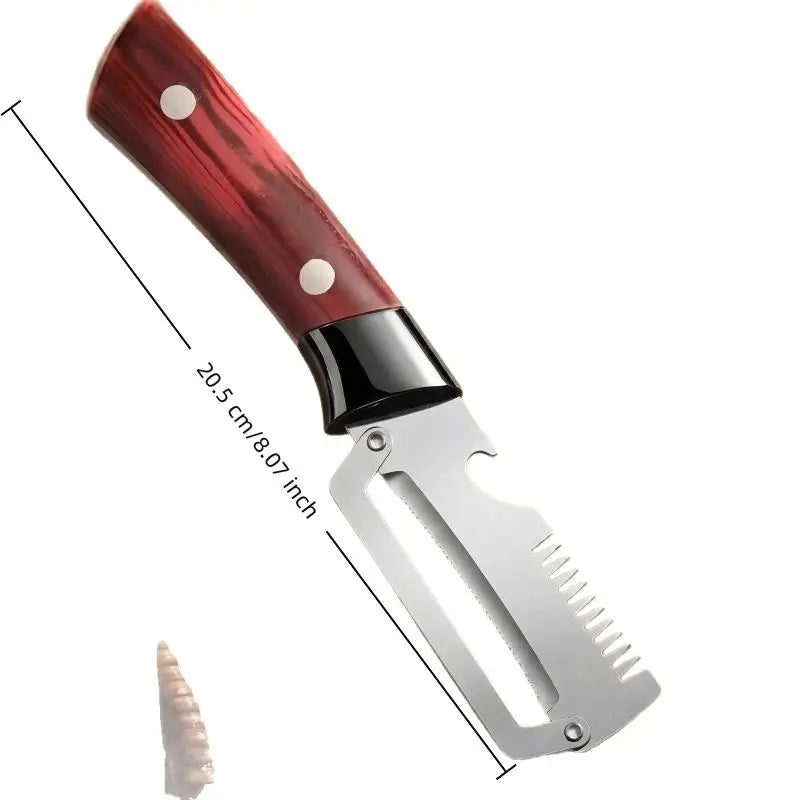3-in-1 Vegetable Peeler Serrated Knife & Bottle Opener