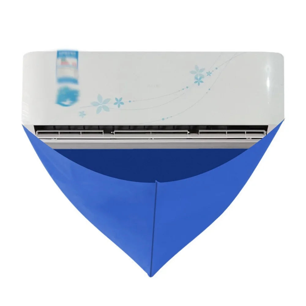 100cm Air Coditioning Cleaning Cover Bag PVC Thickened Cleaner with Water Pipe Home 1-1.5P Split Hanging Air Conditioner Tools Peaceful Pleasures Health and Wellness