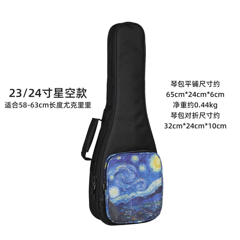 21 23 24 26 Inches Ukulele Bag Thicken Soprano Concert Tenor Baritone