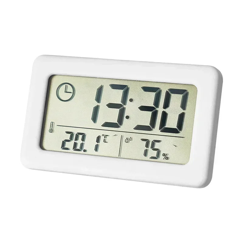 Digital Alarm Clock Hygrometer – LED Temp & Humidity Monitor