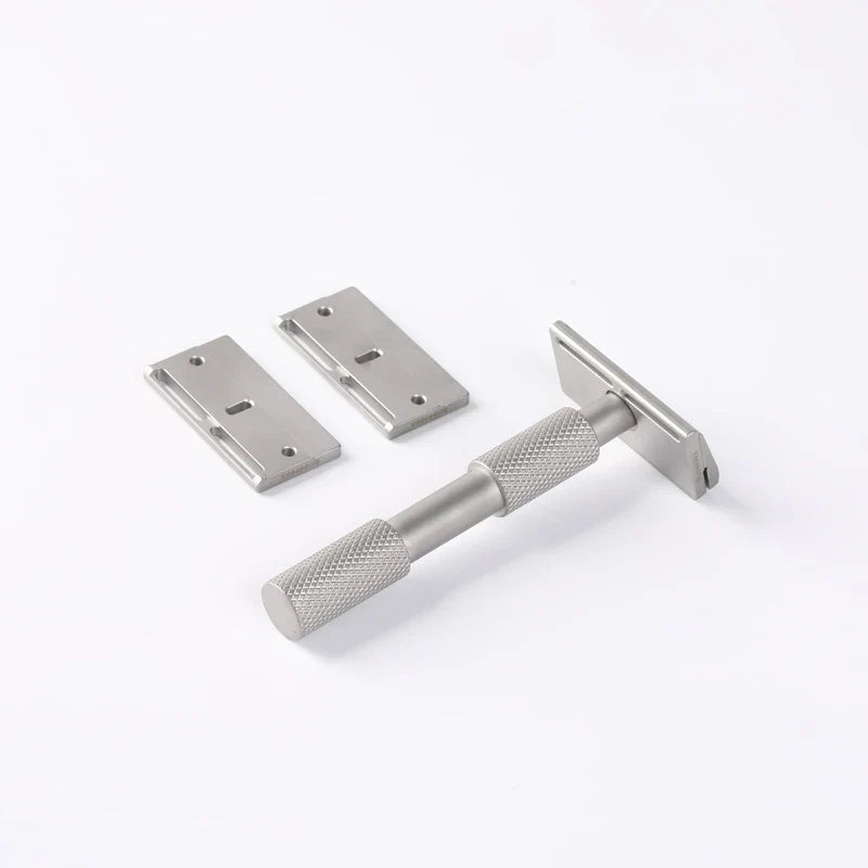 YAQI Aileron GEM Safety Razor – 3 Plates, 316 Stainless Steel