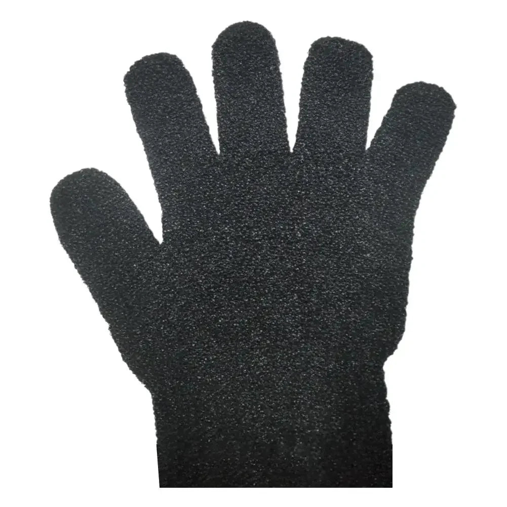Exfoliating Bath Gloves,Deep Scrubbing Dead Skin Shower Gloves for Beauty Spa Massage Skin Shower Body Scrubber for Men,Women Peaceful Pleasures Health and Wellness G