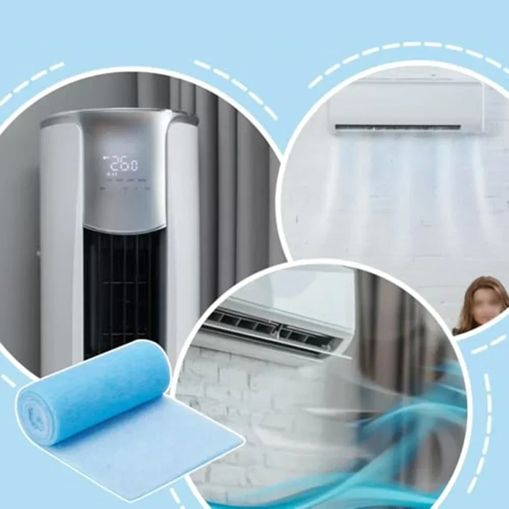 230x30cm Reusable Cut-to-Fit AC Vent Filter Cotton Pad