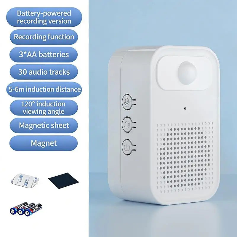 Infrared Motion Sensor Doorbell – Voice Prompter Welcome Alert