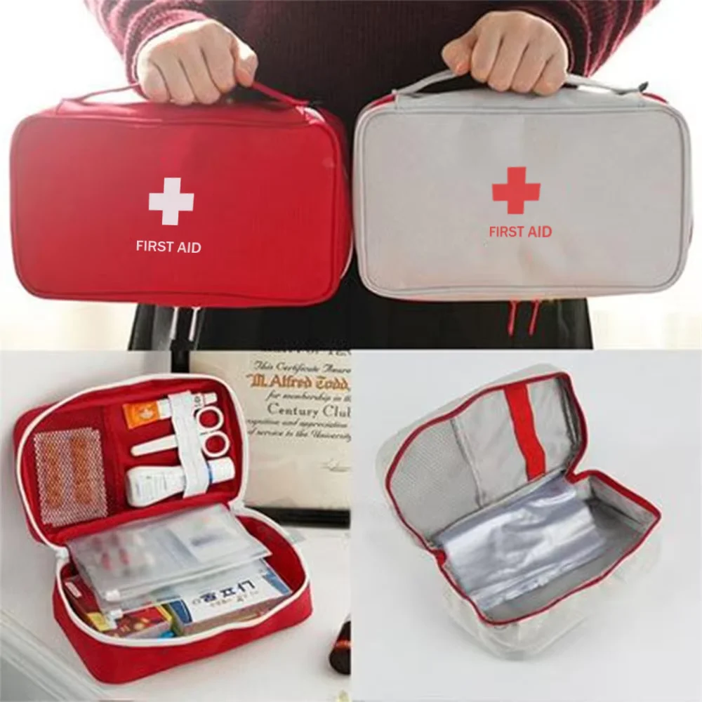 Compact First Aid Kit Bag | Waterproof Emergency Survival Tote
