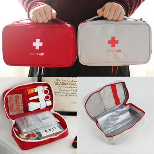 Compact First Aid Kit Bag | Waterproof Emergency Survival Tote Emergency Storage Bag Peaceful Pleasures Health and Wellness
