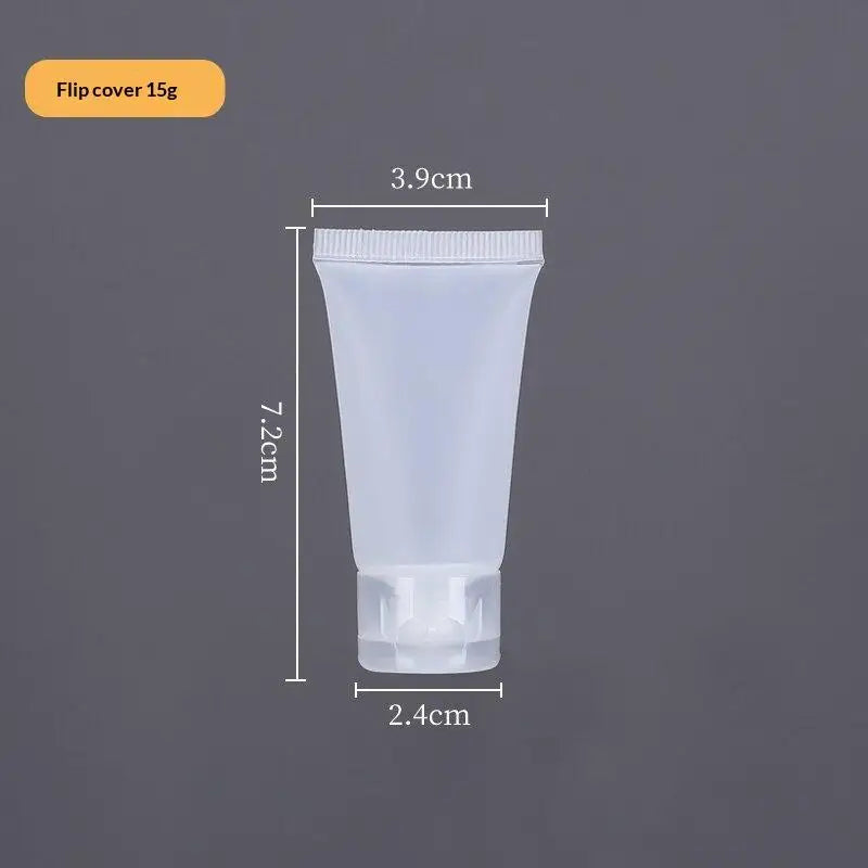 Refillable Travel Squeeze Tubes – 20ml 50ml 100ml Cosmetic Bottles