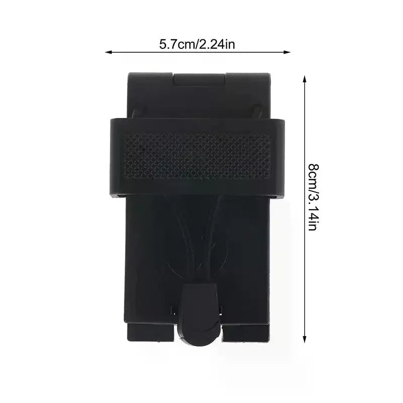 Radio Belt Clip Holster – Anti-Slip Duty Belt Carry Holder