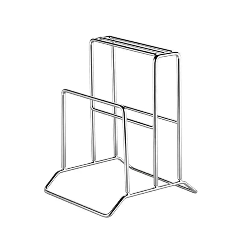 Stainless Steel Knife Rack & Kitchen Countertop Organizer Knife Storage Rack Peaceful Pleasures Health and Wellness