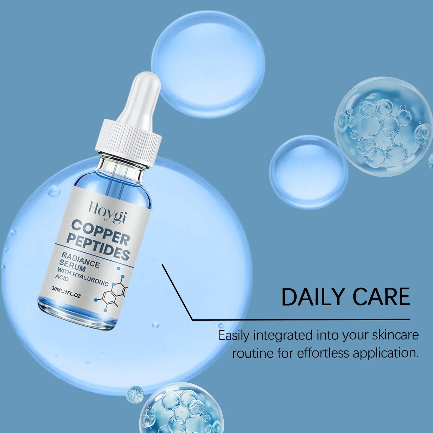 Copper Peptide Face Serum – Firming, Hydrating, Pore Minimizing