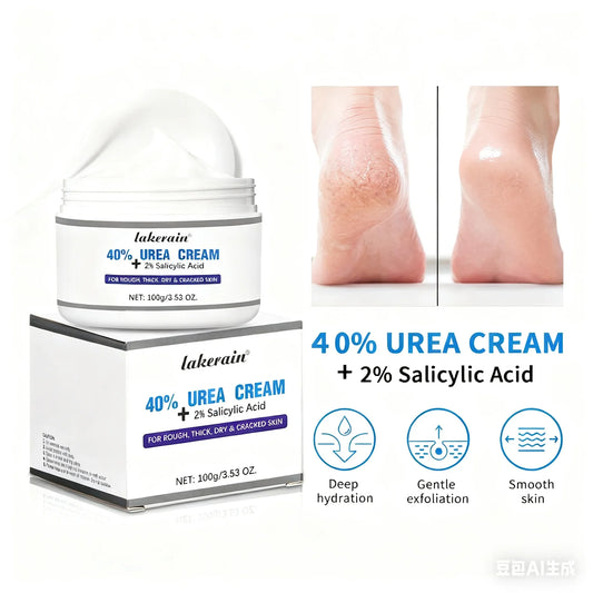 40% Urea Cream + 2% Salicylic Acid Hand & Foot Moisturizer Hand & Foot Cream Oasis Select