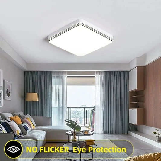 30CM Square LED Panel Ceiling Light 18W–48W Warm/Cool White LED Ceiling Light Peaceful Pleasures Health and Wellness