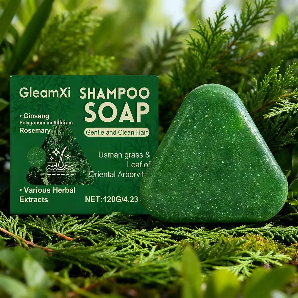 Usma Grass Shampoo Bar, Hair Mask & Oil Set – Gray Hair Care