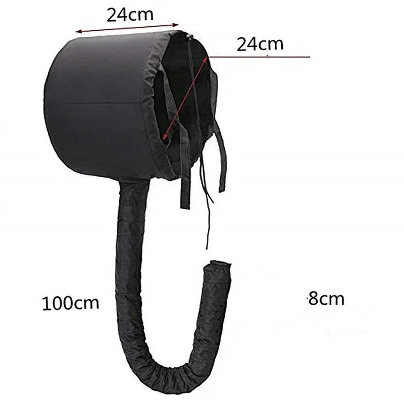 Portable Hair Bonnet Dryer Cap Gorro Secador Touca Difusora Steamer Quick Dry Baked Oil Care Diffuser Drying Hairdressing Tools Peaceful Pleasures Health and Wellness