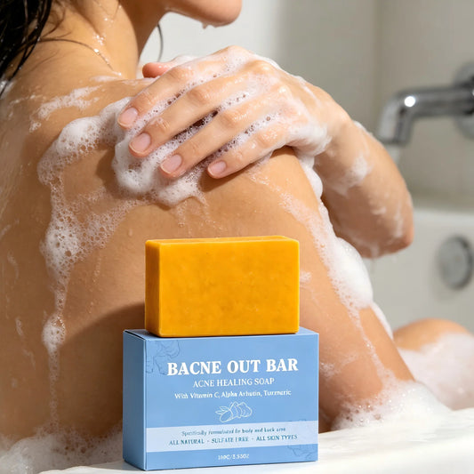 Body Clarifying Soap – Salicylic Acid, Vitamin C & Turmeric 100g Clarifying Body Soap Peaceful Pleasures Health and Wellness