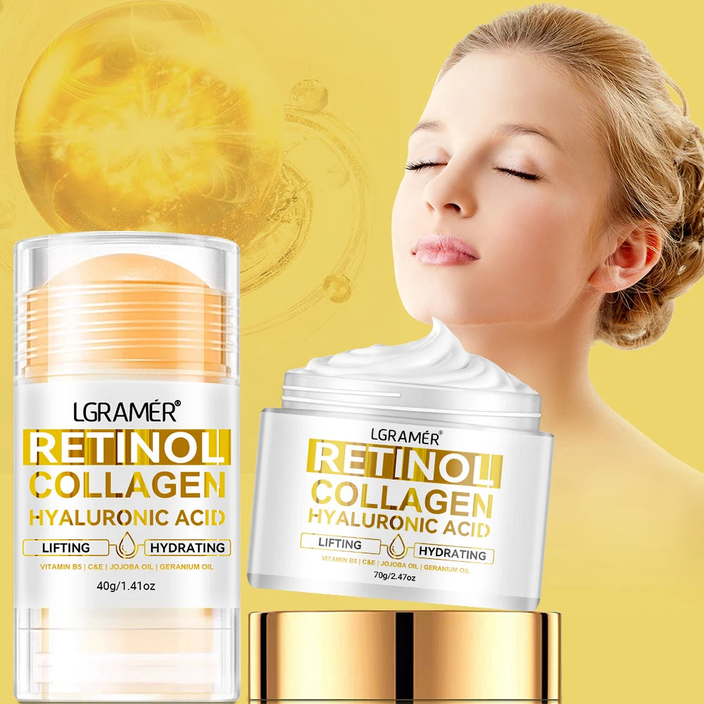 Retinol Collagen Skincare Set – Face, Neck & Chest Peaceful Pleasures Health and Wellness