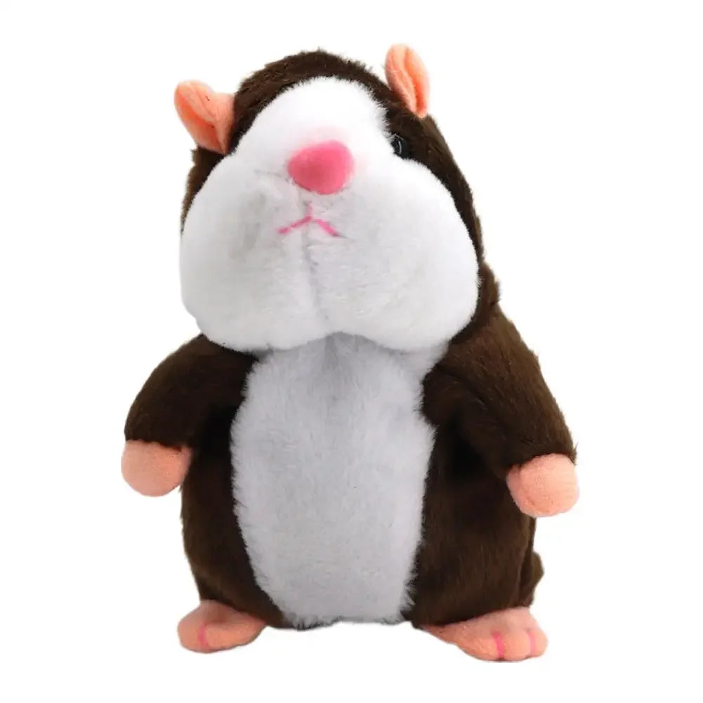 Electric Hamster Plush Toy Lovely Talking Doll Accompany Imitate