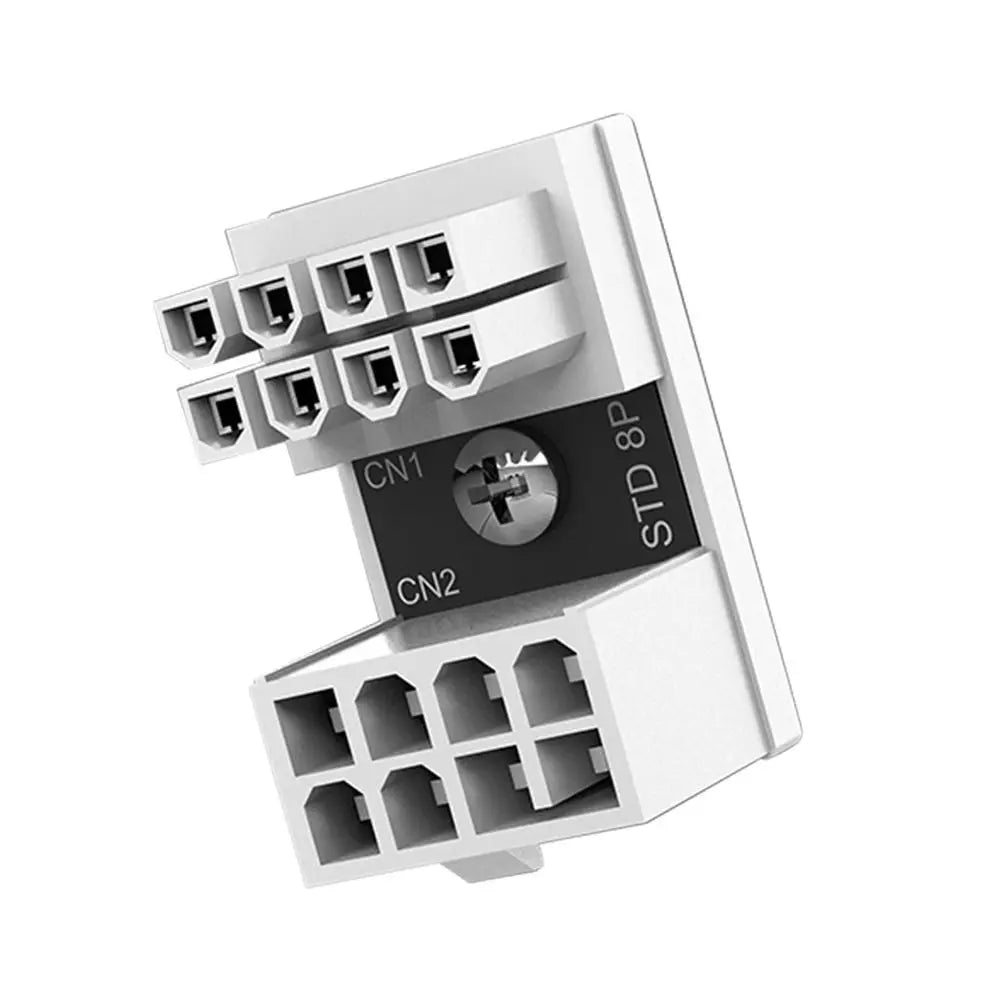 PCIe 8-Pin 180° GPU Power Adapter Connector – 6 & 8 Pin