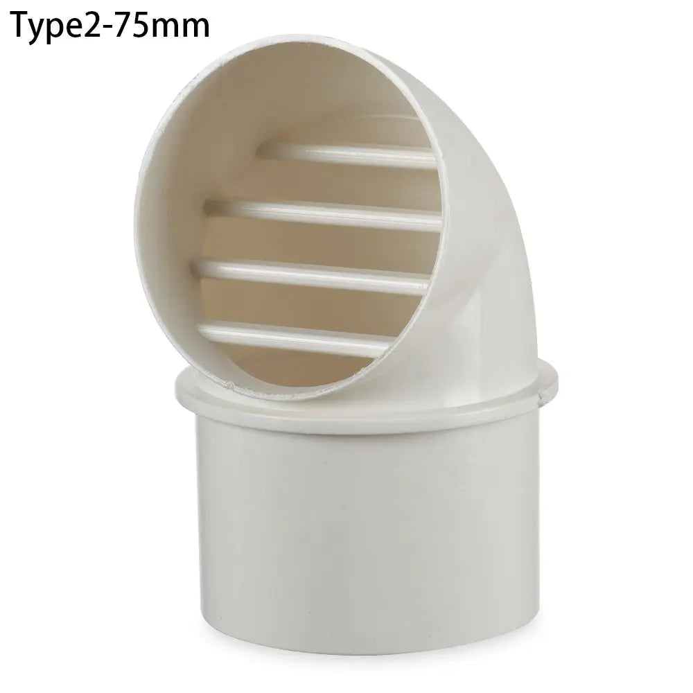 PVC Circular Wall Air Vent Cover – 75mm 110mm 160mm Waterproof