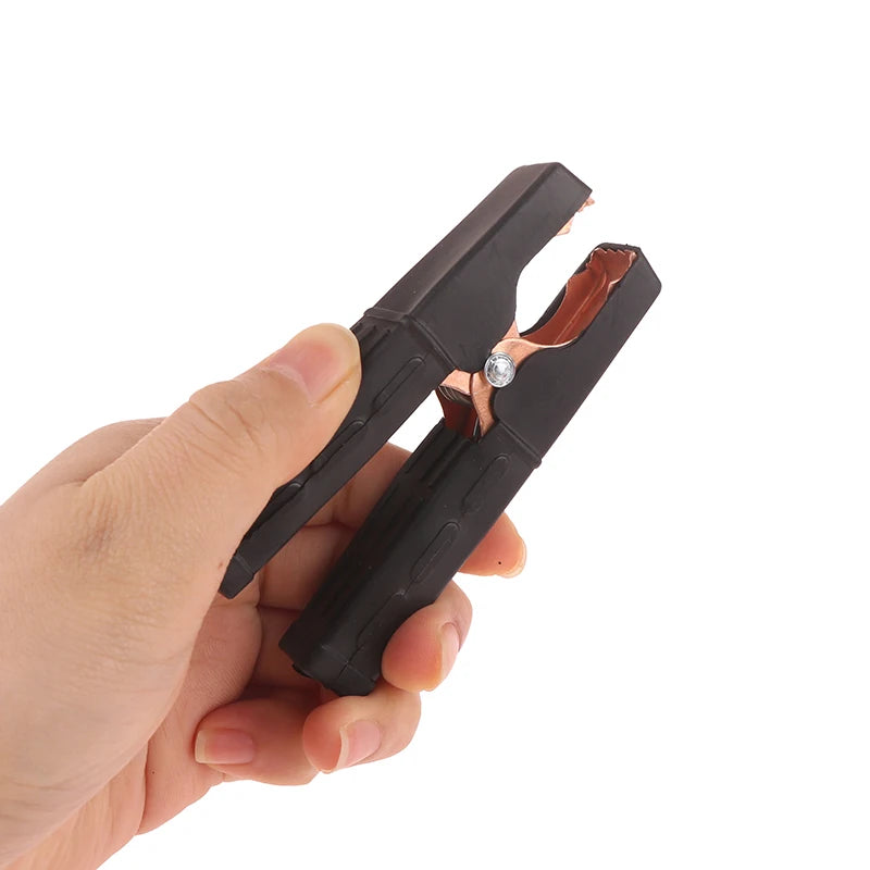 Versatile Plastic Handle Test Alligator Clip For Electric Project 100-300A Electrical Crocodile Alligator Battery Insulated Clip Peaceful Pleasures Health and Wellness