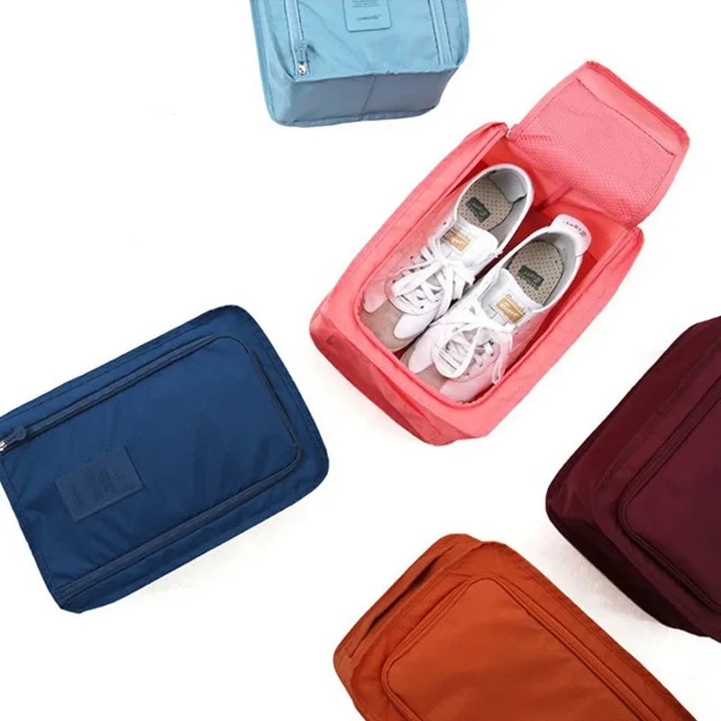 Foldable Sneaker Bag – Portable Waterproof Shoe Organizer