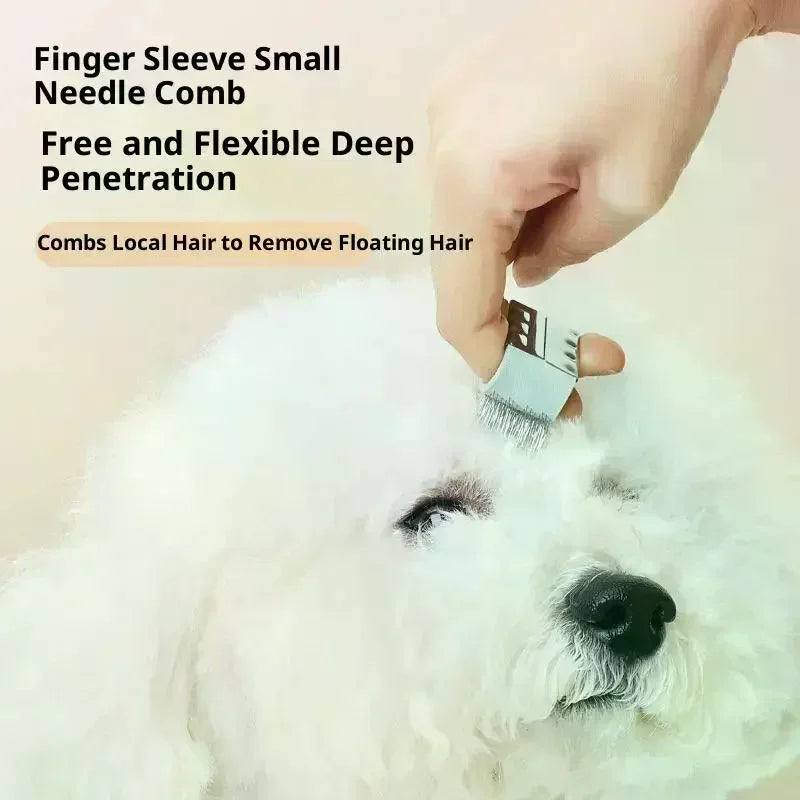 Pet Mini Finger Comb – Dog & Cat Detangling Grooming Tool Pet Grooming Comb Peaceful Pleasures Health and Wellness Default Title