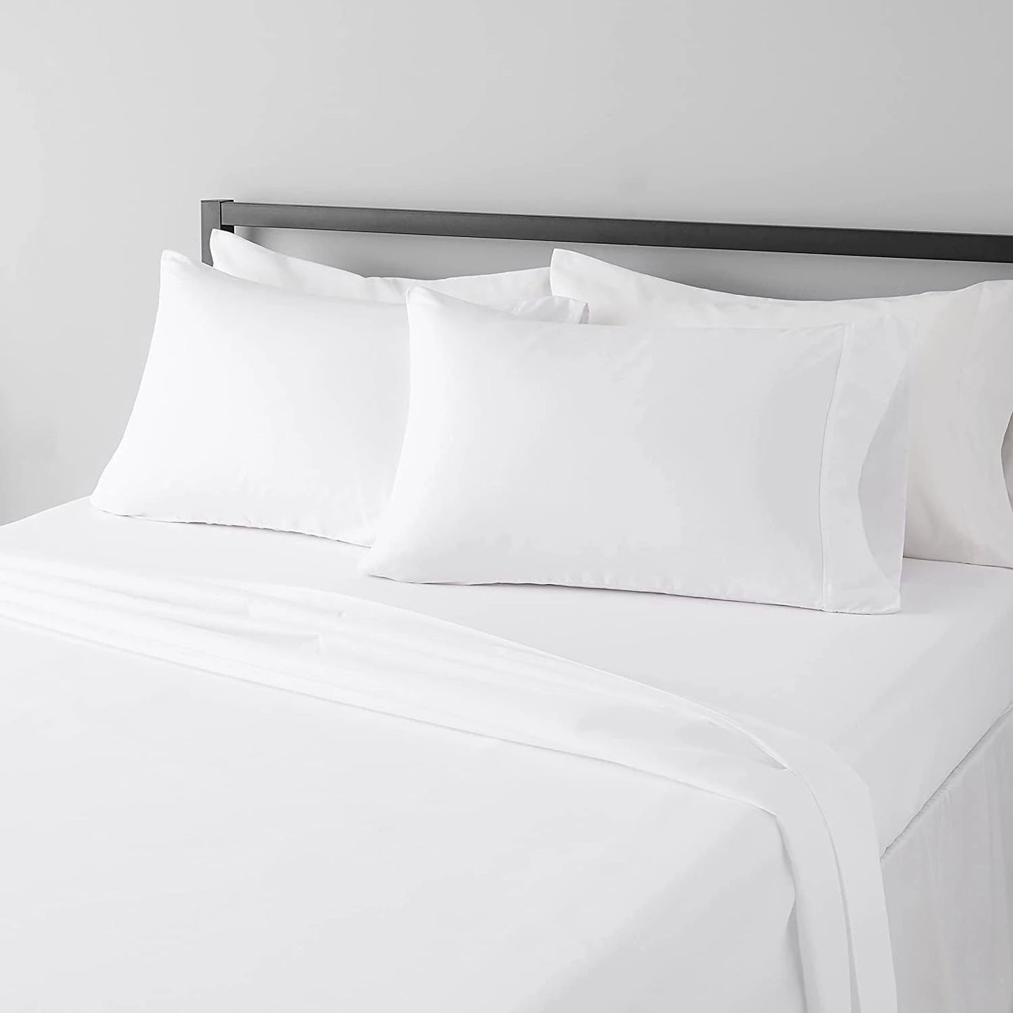 BATTILO 4-Piece Microfiber Bed Sheet Set | Twin to King