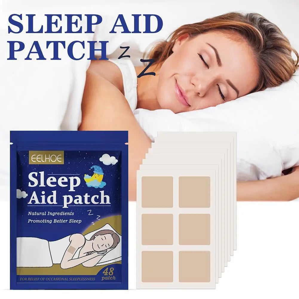 48pcs Sleep Patch Natural Muscle Relaxation Aid Peaceful Pleasures Health and Wellness
